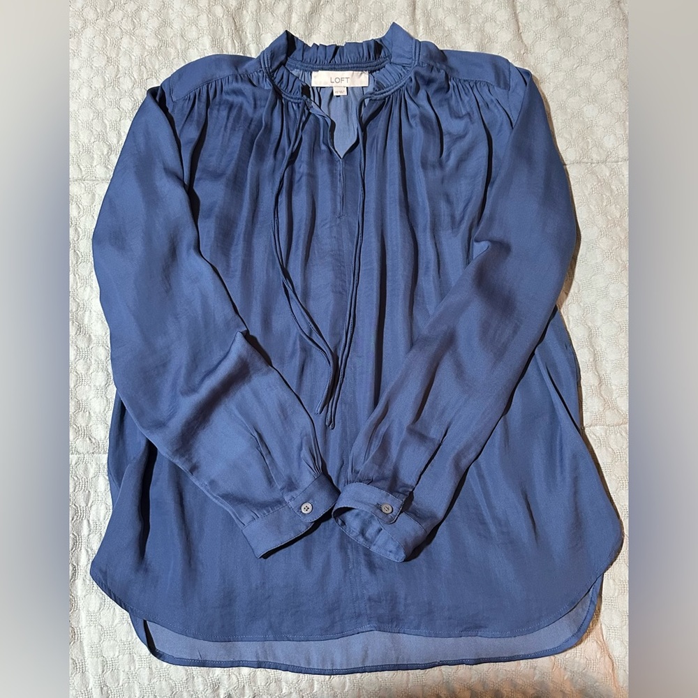LOFT Long Sleeve Blouse
